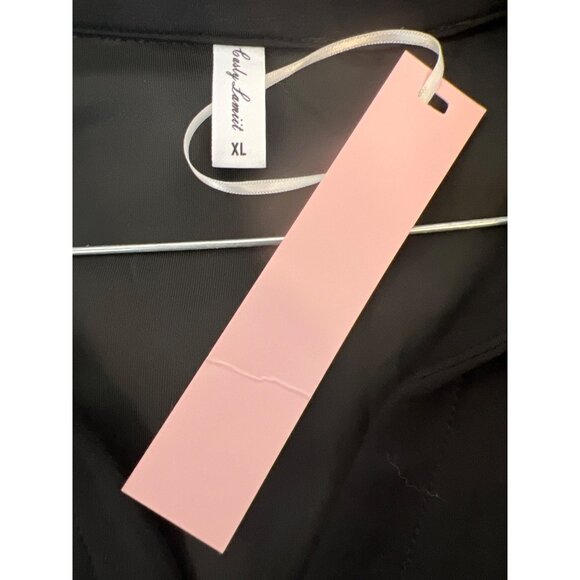 Casly Lamiit Two Piece Set Skort Jacket Tracksuit Matching Set Lounge Tennis Bla - Picture 3 of 12